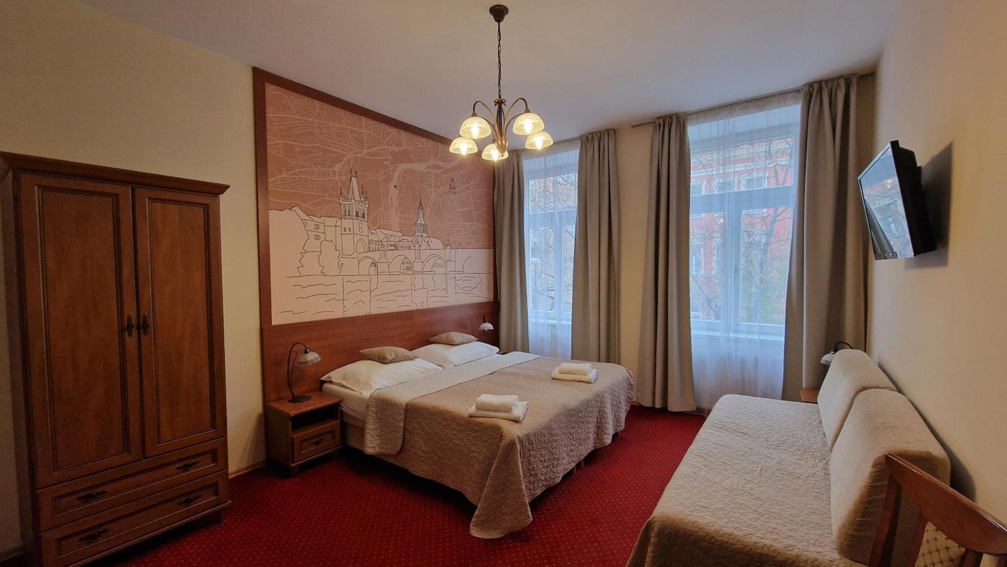 Aaron Hotell Praha Eksteriør bilde